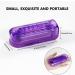Purple Pill Splitter - Adjustable Stainless Steel Cutter for Small & Large Pills - Buy Online on GoSupps.com
