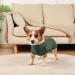 Shop Hjyokuso Dog Sweater - Warm & Lightweight Fleece Coat for Small to Large Dogs - Perfect Winter Outdoor Jacket in Green - Buy Online on GoSupps.com