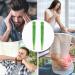 Healvian 2Pcs Manual Massage Pen & Gua Sha Tools - Facial Body Eye Neck & Back Massage Stick for Pain Relief - Buy Online on GoSupps.com