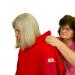 Twiddle AdaptiWrap - Adaptive Clothing For Women & Men - Long-Sleeved Back Closure Shirt for Alzheimer's & Dementia Patients XX-Small Cardinal