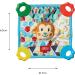 Nuby Teething Blankie - Assorted Styles | Soothing Teether for Babies - Buy Online on GoSupps.com