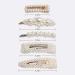 Warmfits Pearl Hair Clips 5pcs - Elegant White Hair Pins Barrettes - Buy Online on GoSupps.com