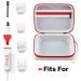 Wahl Professional Peanut Classic Clipper Trimmer Case Organizer - White | Compatible with #8685 8655 8655-200 8633 8081 8035 | Holder for Attachment Comb, Oil, Cleaning Brush, Blade Guard - Buy Online on GoSupps.com