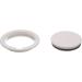 Seachoice White Pry-Up Deck Plate - Watertight - Up to 10-5/8 Diameter - Buy Online on GoSupps.com