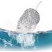 Exfoliating Bath Sponge - Soft Reusable Shower Brush for Dead Skin Removal - Gray Adult Bath Accessory - Buy Online on GoSupps.com