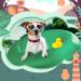 Lewondr UV Safety Sunglasses for Small Dogs - Heart-Shaped Waterproof Windproof Glasses with Adjustable Rubber Band - Buy Online on GoSupps.com