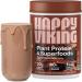 Happy Viking Triple Chocolate | 20g Plant Protein + Superfoods Powder | Created by Venus Williams | Plant-Based, Vegan, Gut-Friendly, Low Carb, Keto | Complete Meal Replacement | 1 Canister (24 oz.)