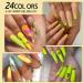 Painted Gel Nail Polish Set - 24 Colors Line | UV/LED Soak Off Nail Art Kit for DIY Manicures - Buy Online on GoSupps.com