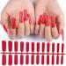 AddFavor 144pcs Long Tapered Square Press on Nails - Glossy Full Cover Acrylic Nail Tips for Women and Girls | Fingernail Manicure - Buy Online on GoSupps.com