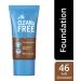 Manhattan Clean & Free Skin Tint Fb. 46 Soft Chocolate Vegan Moisturizing Makeup 30 ml - Buy Online on GoSupps.com