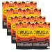 CRUGA Biltong Original/Chilli dried meat high protein jerky beef gluten-free (8 x 60g) (Chilli)