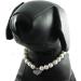 Alfie Pet Pinky Crystal Heart Pearl Necklace - Size L (12-14) for Large Dogs and Cats - Buy Online on GoSupps.com