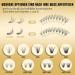 High-Quality 320pc Individual Eyelashes - 10D & 20D D-Mix (9-16mm) | Reusable Artificial Cluster Lashes - Best for International Shipping - Buy Online on GoSupps.com
