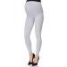 SOFTSAIL Maternity Leggings with Belly Support - High Waisted Cotton Pregnancy Pants in Ashen (Size 8) - Buy Online on GoSupps.com