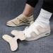NVBHOF Men's Diabetic Orthopedic Slippers for Arthritis Edema Swollen Feet - Dark Grey, Size 12 - Buy Online on GoSupps.com