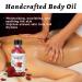 Handcrafted Rose Body Oil with Jojoba Sweet Almond & Coconut Oils Hydrating & Nourishing Multi-Use Moisturizer for Body Massage & Dry Skin Infused with Real Rose Petals 4.06 fl oz - Buy Online on GoSupps.com