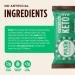Pulsin Mint Chocolate Keto Bar - 18 x 50g | Gluten-Free Low-Calorie Natural Snack | Palm Oil & Milk-Free - Buy Online on GoSupps.com