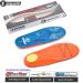 ROCKROOSTER Arch Support Anti-Fatigue Memory Fit Insoles - Blue 11-11.5 M US - Buy Online on GoSupps.com