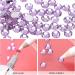 Yhmq 2160pcs Rhinestones & Nail Crystals Amethyst SS20 (4.6mm & 4.8mm) for Stunning Nail Art - Buy Online on GoSupps.com