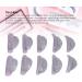 5 Pairs Reusable Silicone Eyelash Rods - Extra Wide Curling Pads in 5 Sizes for Perfect Eyelashes | Beauty Salon Must-Have - Buy Online on GoSupps.com