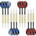 Tian ma Sisal Bristle Dartboard Set | 17.7x1.5 in | Staple-Free Bullseye | 12 Steel Tip Darts 18g | Mounting Kits Included - Buy Online on GoSupps.com