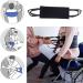 Thickened Patient Lift Sling Transfer Gait Belt with Handles for Disabled and Paralysis Elderly Ideal for Bed Wheelchair and Car Double Handle Design Brown/Black - Buy Online on GoSupps.com