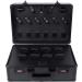 Professional Barber Case - 15.75" x 11" x 6.2" Travel Organizer Tool Box for Shears & Clippers - Large Mobile Beauty Salon Kit (Black) - Ships Internationally - Buy Online on GoSupps.com