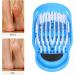 Shower Foot Scrubber for Simple Feet Cleaning Foot Washer for Shower Floor Mat with Suction Cups Removes Dead Skin Improves Relieves Pressure Blue - Buy Online on GoSupps.com