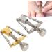 Saluaqui 10pcs Ingrown Toenail Corrector Toenail Correction Tool Toe Clamp Leverage Principle Alloy Ingrown Toenail Lifter for Pedicure Golden Silver - Buy Online on GoSupps.com