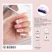 eodci 1 oz Dip Powder for Nails Pink Manicure Set French Manicure Set for Beginners Nail Art System No Nail Lamp Needed PinkPure - Buy Online on GoSupps.com