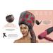 Eleganty Soft Bonnet Hood Hairdryer Attachment with Headband - Reduces Heat for Comfortable Hair Styling, Deep Conditioning, and Drying - Black - Buy Online on GoSupps.com