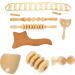 Magiclulu 5-Piece Beech Wood Massage Device Set | Hand & Foot Massage Tools | Reflexology Bars for Ultimate Relaxation - Buy Online on GoSupps.com