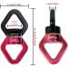 Swivel Connector 30kN - Jiameiyi 360 Rotator Swing Spinner | Outdoor & Indoor Safety Aluminum Alloy Climbing Rotor - Black - Buy Online on GoSupps.com