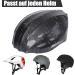 VIHIR Universal Bicycle Helmet Rain Cover - Dustproof with Reflective Strips | Size 02-Black - Protect Your Helmet Internationally - Buy Online on GoSupps.com