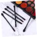 Baluue 80 Pcs Double Eye Shadow Makeup Womens Makeup Eye Shadow Brush Applicator Face Sponge Black Nylon - Buy Online on GoSupps.com