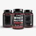 Buy DMoose Whey Protein Powder - 24g Protein 130 Calories 5.1g BCAAs - Natural Muscle Gain Supplement in Chocolate/Vanilla Flavor - 2 lbs 28 Servings - Buy Online on GoSupps.com