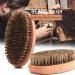 Yolistar Bartbrush for Men | Wooden Bristle Brush with 100% Soft Eberhaar | Shape Style & Soften Itchy Beards - Buy Online on GoSupps.com