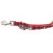 Premium Fat Leather Dog Leash for Small & Large Dogs - Adjustable Double Leash 2m Red | Durable & Stylish - Buy Online on GoSupps.com