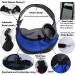 BIGWING Transport Bag for Dogs & Cats - Stylish Shoulder Carrier for Small Pets - Durable Linen Pet Tote in Blue - Buy Online on GoSupps.com