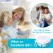 Okcnoupp Dental Retainer Case Denture Cleaning Box with Strainer & Mirror (Free Chewer + Braces Extractor + Brush) Suitable for Removable Braces Storage Soaking Cleaning Round - Buy Online on GoSupps.com
