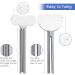 Enhance Your Hygiene with Our 6-Piece Civilian Tube Presser & Toothpaste Squeezer - Stainless Steel Alloy Dispenser for Toothpaste Oil Paint & Hand Cream - Buy Online on GoSupps.com