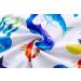 BONVERANO Baby Boys Swimsuit UPF 50+ Sun Protection, White Fish Print 9-12 Months - Buy Online on GoSupps.com