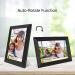 FRAMEO 10.1-Inch Smart WiFi Digital Photo Frame | 1280x800 IPS LCD Touch Screen | Auto-Rotate | Built-in 16GB Memory | Share Moments Instantly via Frameo App | Portrait and Landscape - Buy Online on GoSupps.com