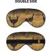 Cute Deers Print Double-Sided Eye Mask | Soft Light Blocking Eye Mask for Better Sleep | International Shipping Available - Buy Online on GoSupps.com