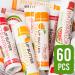 CHAP-LIP Lip Balm 60 Ct. - Fruit Flavors, Cocoa Butter, Coconut Oil - Total Hydration & Soothing Lip Therapy | Moisturizing Vitamin E - 1 Pack - Buy Online on GoSupps.com