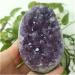 Amethyst Rough Stone 2pcs Natural Uruguay Dream Amethyst Quartz Crystal Cluster Specimen Gifts 500-600g/pc - Buy Online on GoSupps.com