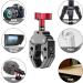 Super Clamp with 1/4&3/8 Standard Stud for Photo Video Studio - Camera Crab Clamp for Lighting DSLR Rig, LED Lights, Flash, Monitor Mic - Buy Online on GoSupps.com
