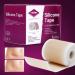 Medical Grade Silicone Scar Tape, Reusable Silicone Tape for Scars -1.6" x 60" Comfy Painless Easy Removal Scar Away Silicone Sheets for Keloid, C-Section, Burn, Surgical Scars (Economy Roll)