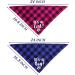 STMK It's A Boy It's A Girl Plaid Dog Bandana Pregnancy Announcement Plaid Dog Bandana Baby Announcement Plaid Dog Bandana Gender Reveal Photo Prop for Dog Puppy (Blue & Pink) - Buy Online on GoSupps.com