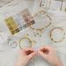 ARTDOT 1740 PCS Gold Beads for Jewelry Making | 8 Styles Spacer Beads Kit in Gold, Silver, Rose Gold - Buy Online on GoSupps.com